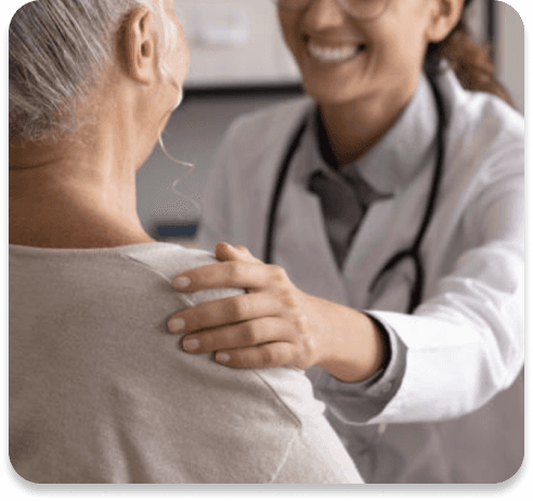 Doctor to patient